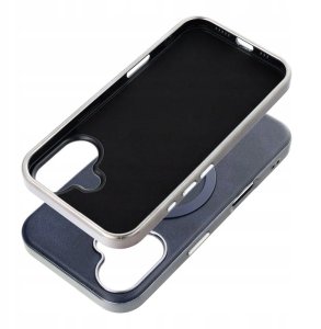 Futerał GENTLEMAN MAG COVER kompatybilny z MagSafe do IPHONE 13 granatowy 2