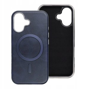 Futerał GENTLEMAN MAG COVER kompatybilny z MagSafe do IPHONE 13 granatowy 3