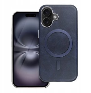 Futerał GENTLEMAN MAG COVER kompatybilny z MagSafe do IPHONE 16 PRO MAX granatowy 1