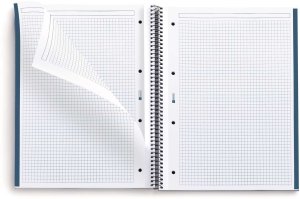 MAUL A613237 notatnik A4 80 ark. Niebieski 2