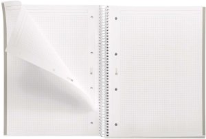 MAUL A466282 notatnik A4 80 ark. Szary 2