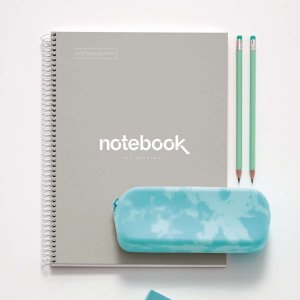 MAUL A466282 notatnik A4 80 ark. Szary 3