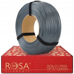 Filament ASA gray 1 75 mm 1 kg refill pack Rosa3D 1
