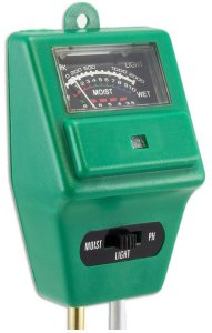 Soil parameter meter ph rh lx TFA 1