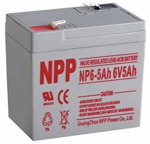 brightsign Battery 6V 5Ah T1(F1) Pb AGM NPP 2