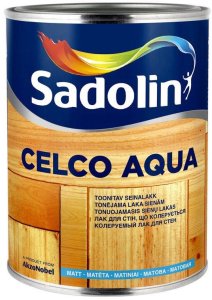 Sadolin ACRYLIC VARNISH CELCO AQUA 10  1L 2