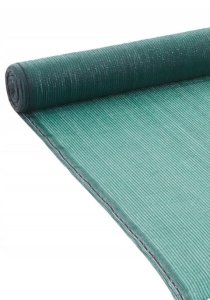 SIATKA CIENIUJĄCA 62% MASKUJĄCA 1,5x25m OSŁONA NA PŁOT OGRODZENIE ZIELONA +UV 2