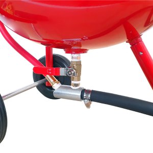 PIASKARKA SYFONOWA 38L LITRÓW SB1 pistolet, końcówki, kaptur, lejek 3