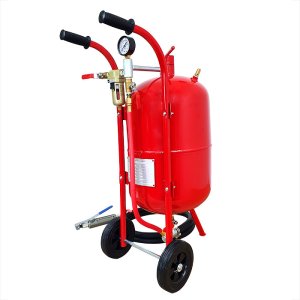 PIASKARKA SYFONOWA 38L LITRÓW SB1 pistolet, końcówki, kaptur, lejek 11