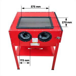 Piaskarka kabinowa 220L litrów SB002 + para rękawic ochronnych gratis 3