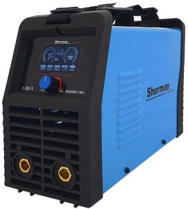 Spawarka SHERMAN MMA TIG DIGIARC 160 LCD + WALIZKA + uchwyt magnetyczny MMA 10