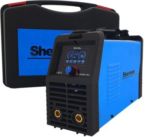 Spawarka SHERMAN MMA TIG DIGIARC 160 LCD + WALIZKA + uchwyt magnetyczny MMA 11