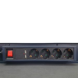 Szafka warsztatowa półka wisząca na elektronarzędzia z listwą zasilającą 3