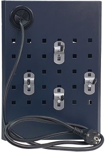 Szafka warsztatowa półka wisząca na elektronarzędzia z listwą zasilającą 5