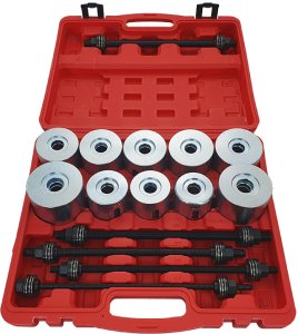 Sherman Ściągacz do TULEI ŁOŻYSK ADAPTERY DO PRASY 34-90 mm SW2 + WALIZKA 4