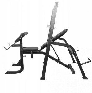 Ławka pod sztangę + modlitewnik i stojaki 15