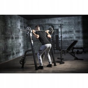 Ławka pod sztangę + modlitewnik i stojaki 10