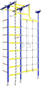 Drabinka gimnastyczna MERKURY 2 żółto-pomarańczowa z siatką | 100 kg 11