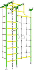 Drabinka gimnastyczna MERKURY 2 żółto-pomarańczowa z siatką | 100 kg 9