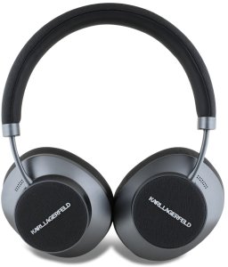 Słuchawki Karl Lagerfeld Słuchawki nauszne Saffiano Elongated Bluetooth ANC czarny 8