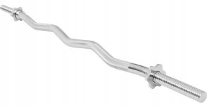 Gryf łamany 120cm 30mm 7kg srebrny 5