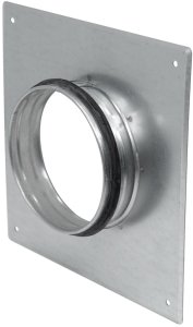 Duct adapter MVAS100, DN100, with gasket 1