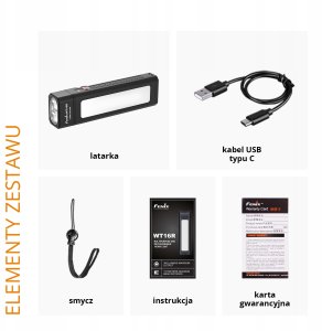 Fenix   WT16R work lamp, 300 lm 6