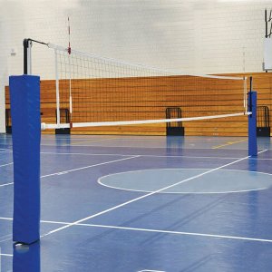 Siatka do piłki siatkowej Netex SI0009 z antenkami czarna tas profesjonalna 2