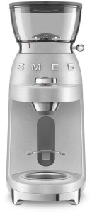 SMEG Kaffeemühle 50s Style CGF02SSEU silber 1