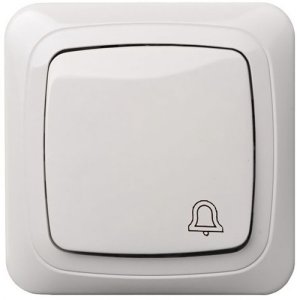 DOORBELL SWITCH WHITE LIREGUS 1
