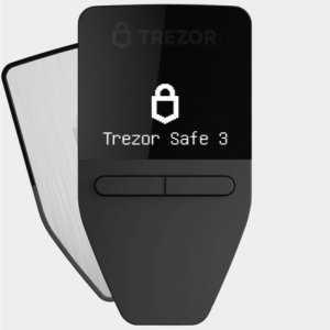 Portfel kryptowalut Trezor Safe 3 - Stellar Silver 1