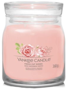 YANKEE CANDLE_Świeca zapachowa Fresh Cut Roses 368g 1