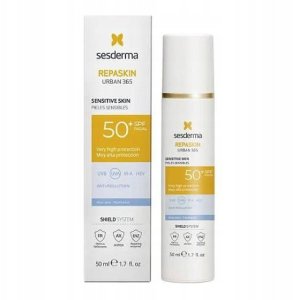 Sesderma Repaskin Urban 365 Photoprotector Sensitive Skin Spf 50+ veido kremas nuo saulės jautriai odai 50ml 2