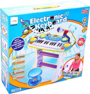 MalPlay Pianino elektroniczne - keyborad z mikrofonem (101899) 1