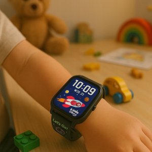 Zegarek Smartwatch Dla Dziecka Smart Watch Krokomierz Gry / Kidoboo Czarny / 019 Lite C2 10