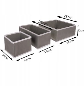 Organizer na bieliznę - zestaw 6szt. Ruhhy 25764 3