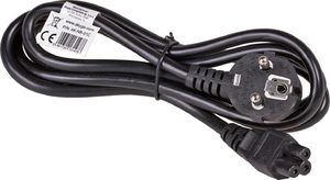 Kabel zasilający Akyga do notebooka 1.5m koniczynka (AK-NB-01C) 2