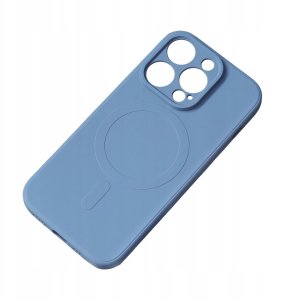Etui Silicone Case z MagSafe na Samsung Galaxy A56 5G - niebieskie 1