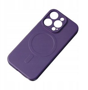 Etui Silicone Case z MagSafe na Samsung Galaxy A56 5G - fioletowe 1