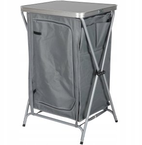 SZAFA TURYSTYCZNA SKŁADANA Z 3 PÓŁKAMI 60x51x98CM ENERO CAMP 7