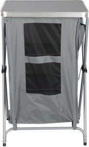 SZAFA TURYSTYCZNA SKŁADANA Z 3 PÓŁKAMI 60x51x98CM ENERO CAMP 8