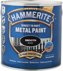 ANTICORROSIVE PAINT SMOOTH BLACK 5L 1