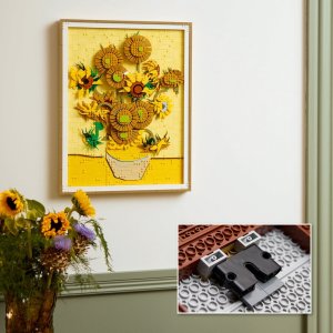 LEGO „Słoneczniki” Vincent van Gogh 2