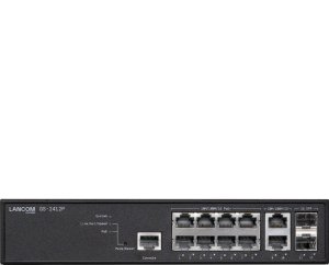 GS-2412P Zarządzany L2+ Gigabit Ethernet (10/100/1000) Obsługa PoE Czarny 1