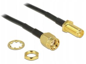Kabel Ropam Antenowy 0.2m czarny (AT-SMAM-20-SMAF) 3