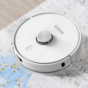 Robot sprzątający Tesla TESLA RoboStar iQ700 Plus Robot odkurzający i mopujący 2w1 ze stacją czyszczącą 3