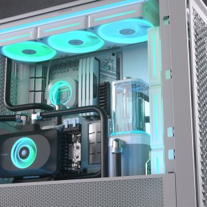 Corsair iCUE Link XD6 RGB Elite Pumpe Reservoir Combo - biały 2