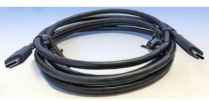 Kabel USB Elotouch USB-C - USB-C 0.6 m Czarny (E969524) 2