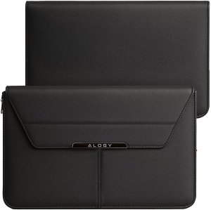 Torba na laptopa Alogy FlexCase Pro wielofunkcyjna rozkładana z podstawką i podkładką na myszkę do Macbooka 15 / 15.6 / 16.1" Cz 1