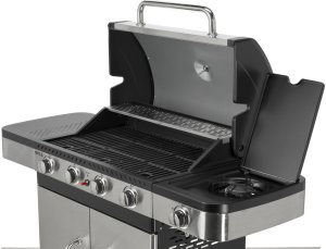 Yato YG-20019 Grill ogrodowy gazowy 14.2 kW 42 cm x 70 cm 11